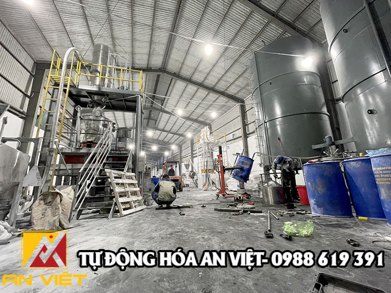 Nâng cấp cân dầu cho nhà máy sản xuất Hạt Nhựa - Hà Nội