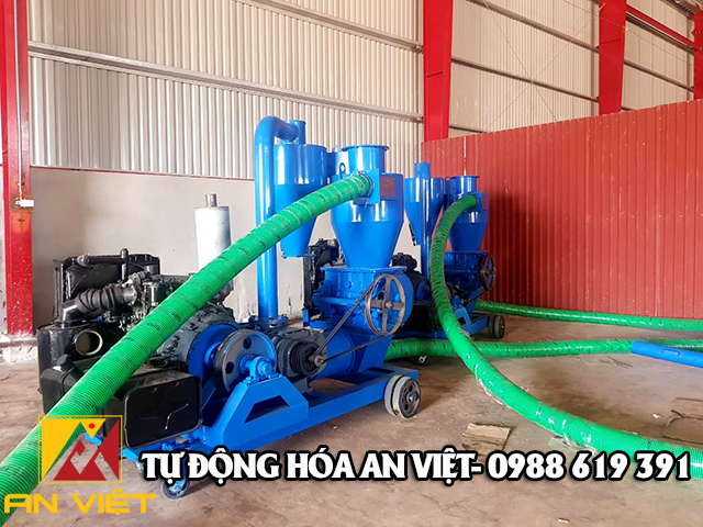 máy hút thổi lúa, gạo An Việt