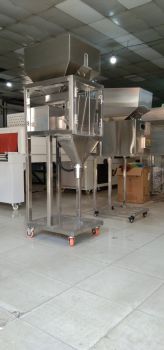 Cân định lượng gạo 1 đầu cân