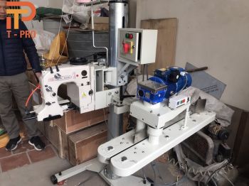 Máy may bao cắt chỉ tự động