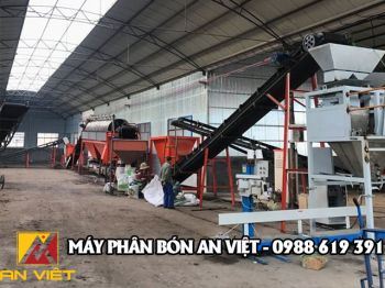 Dây Chuyền Sản Xuất Phân Bón Hữu Cơ Dạng Cơ Bản